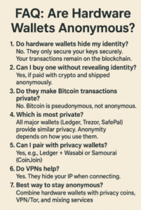 are hardware wallets-anonymous faq